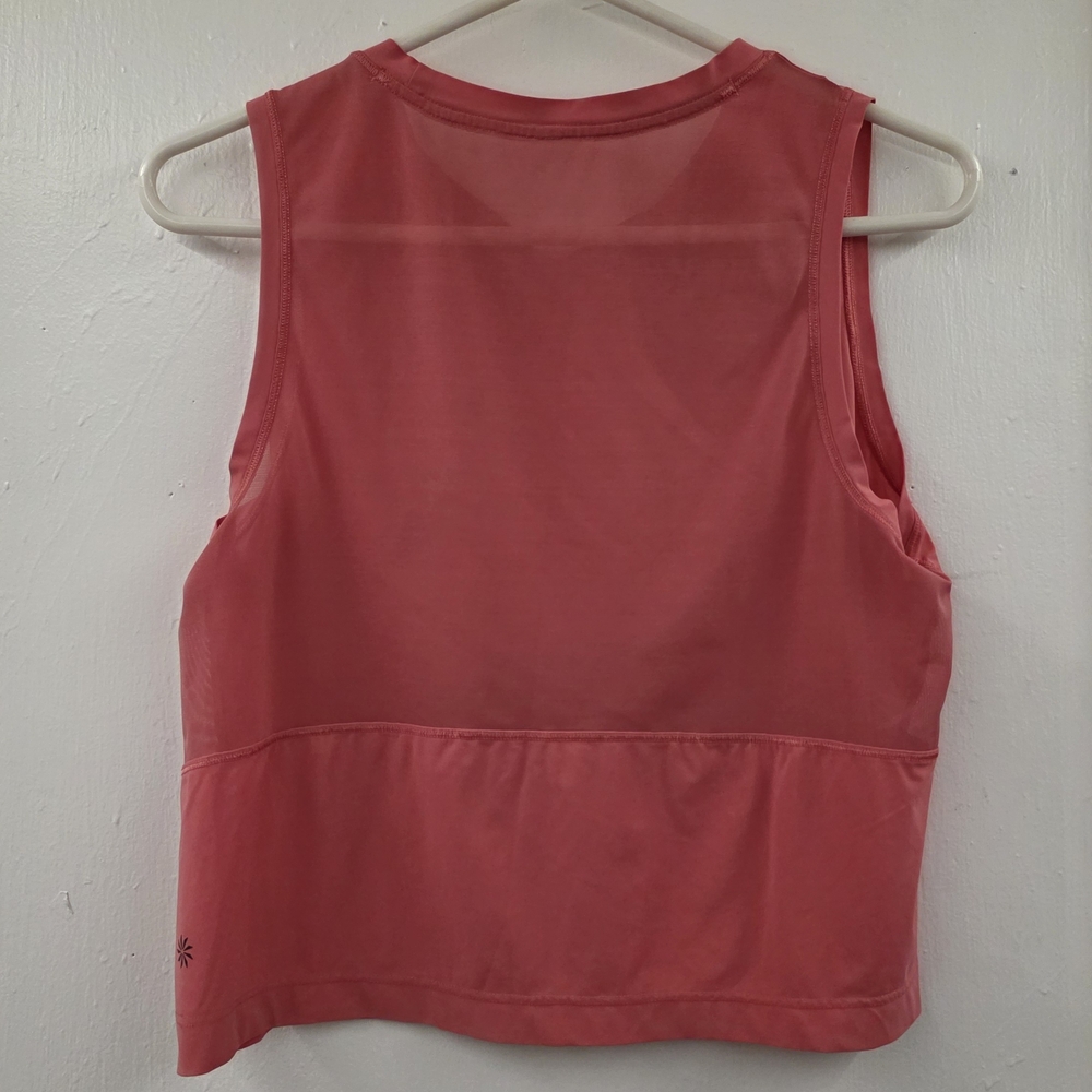 Athleta Ultimate Muscle Tank — Size Unknown, Coral EUC - Picture 2 of 6